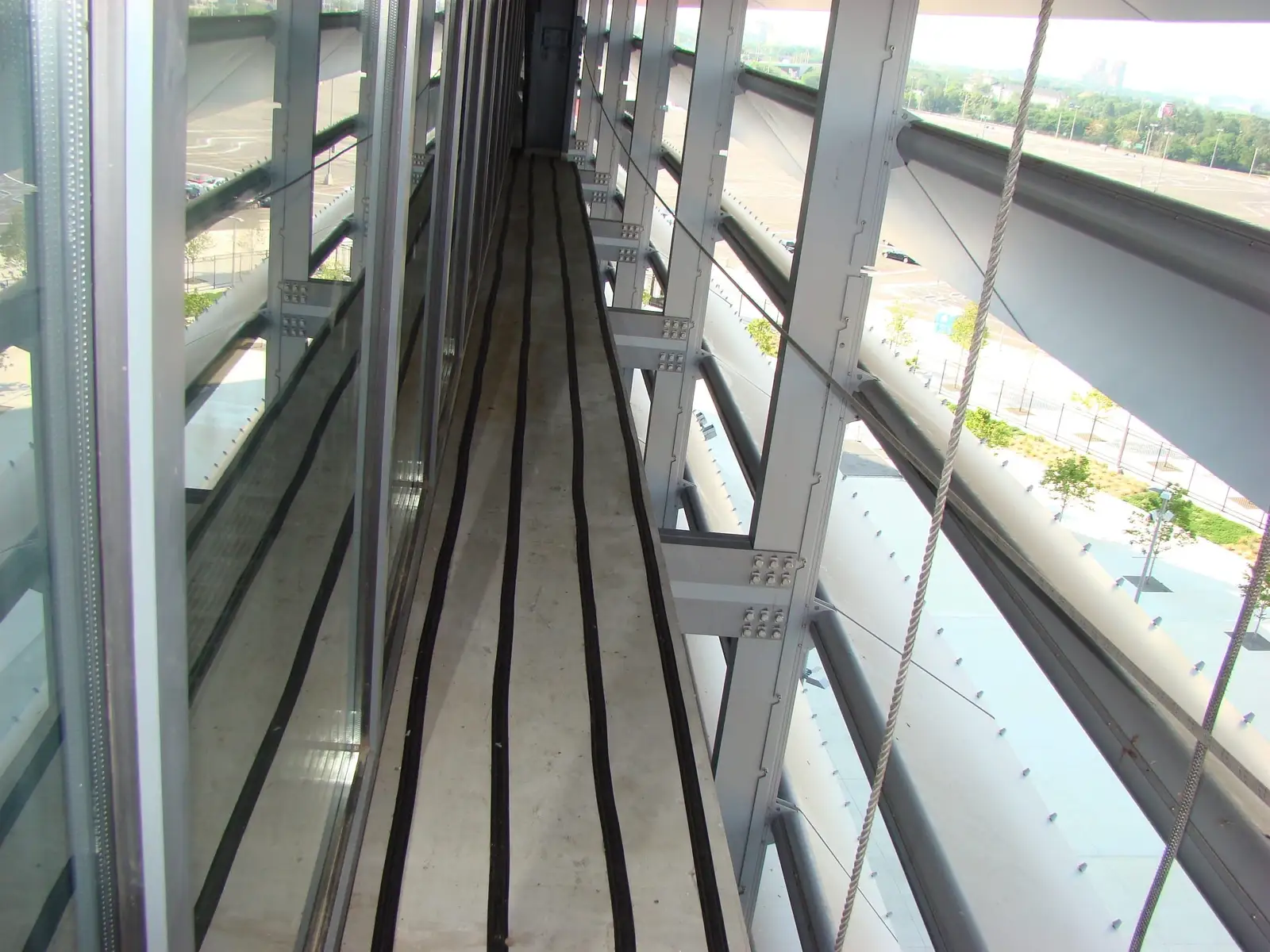 low-profile shock track bird deterrent on a building surface for Shock Track Photos