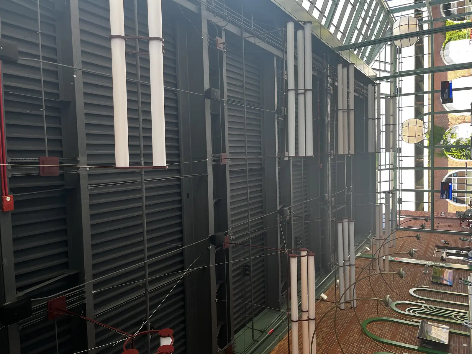 bird netting installed to block nesting and roosting areas for Retail Business Bird Control