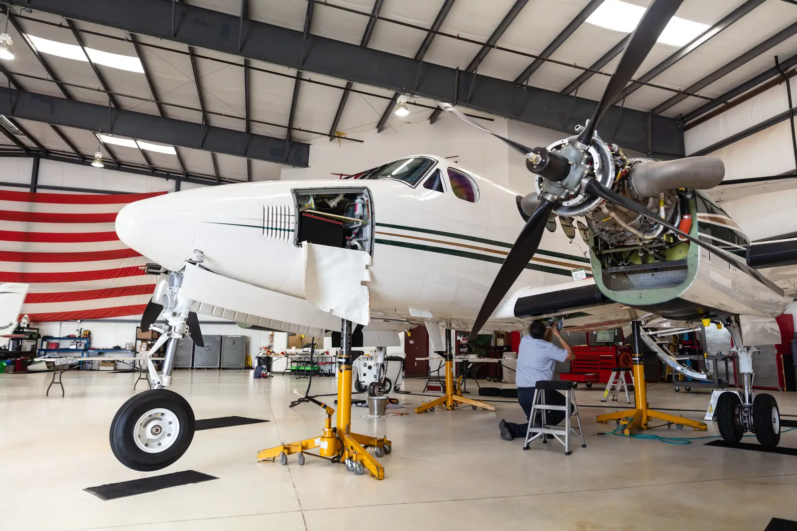 Seasonal considerations for hangar grounds