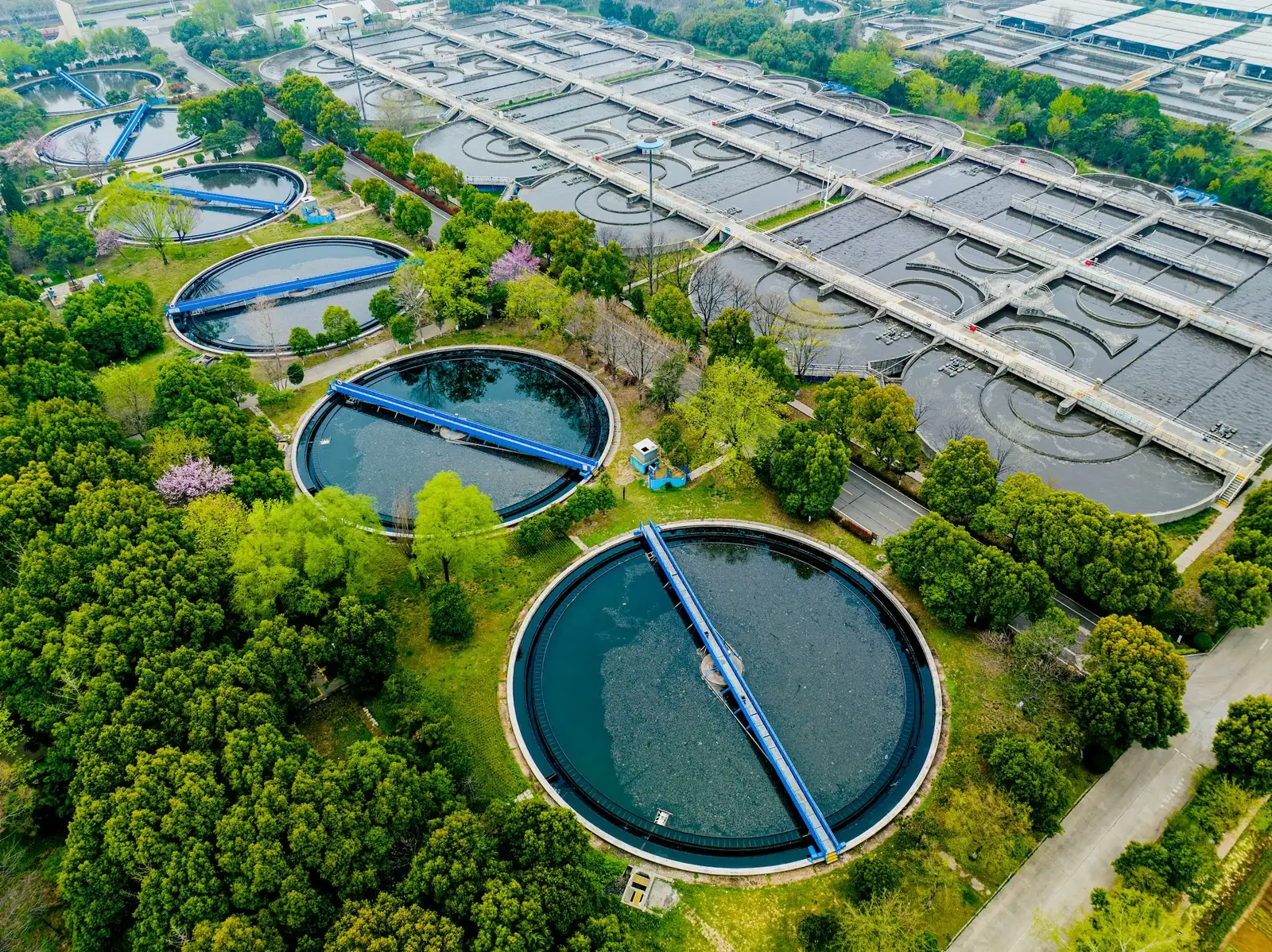 Bird control for water treatment plants & reservoirs