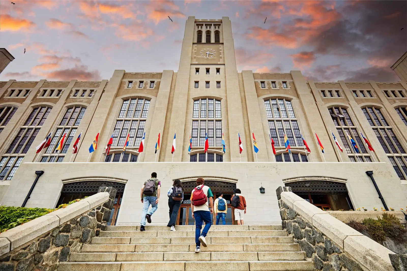 Where birds settle on school & university campuses
