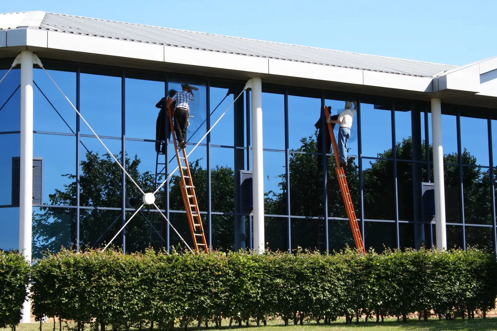 Commercial window cleaning across NJ, NY & CT