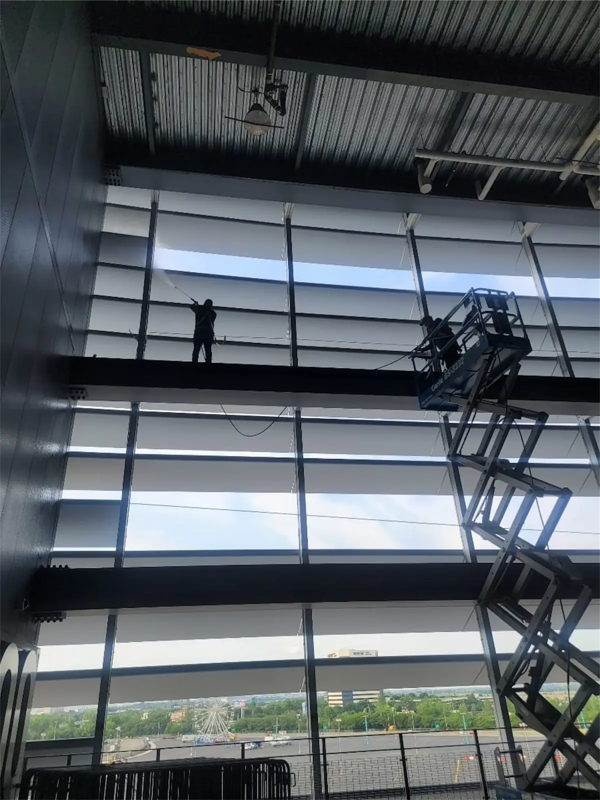 Residential pressure washing, on a smaller scale