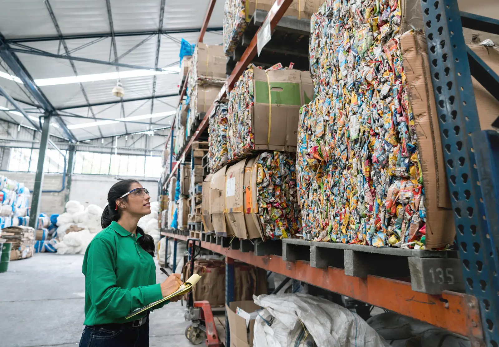 Canada geese control for recycling facilities